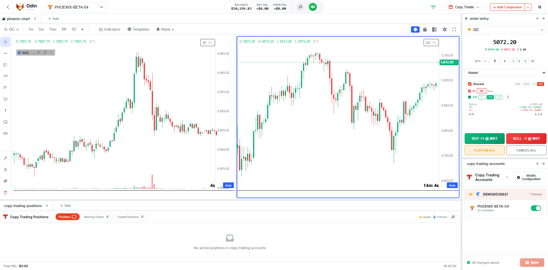Copy Trading Dual View